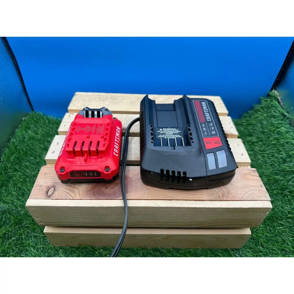Craftsman V20 Lithium-Ion Battery with New Charger - Model CMCB100
